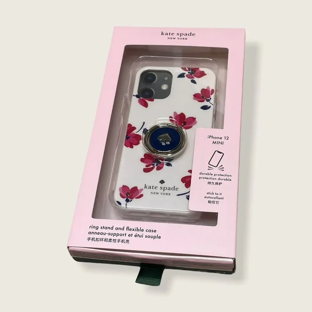 Kate Spade Iphone 12 MINI ring stand phone case